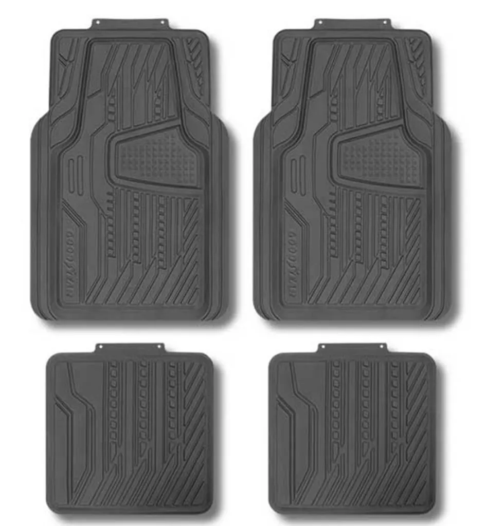 Tappetini Auto Racing Nuovi: Set 4 Pezzi Antiscivolo e Rinforzati