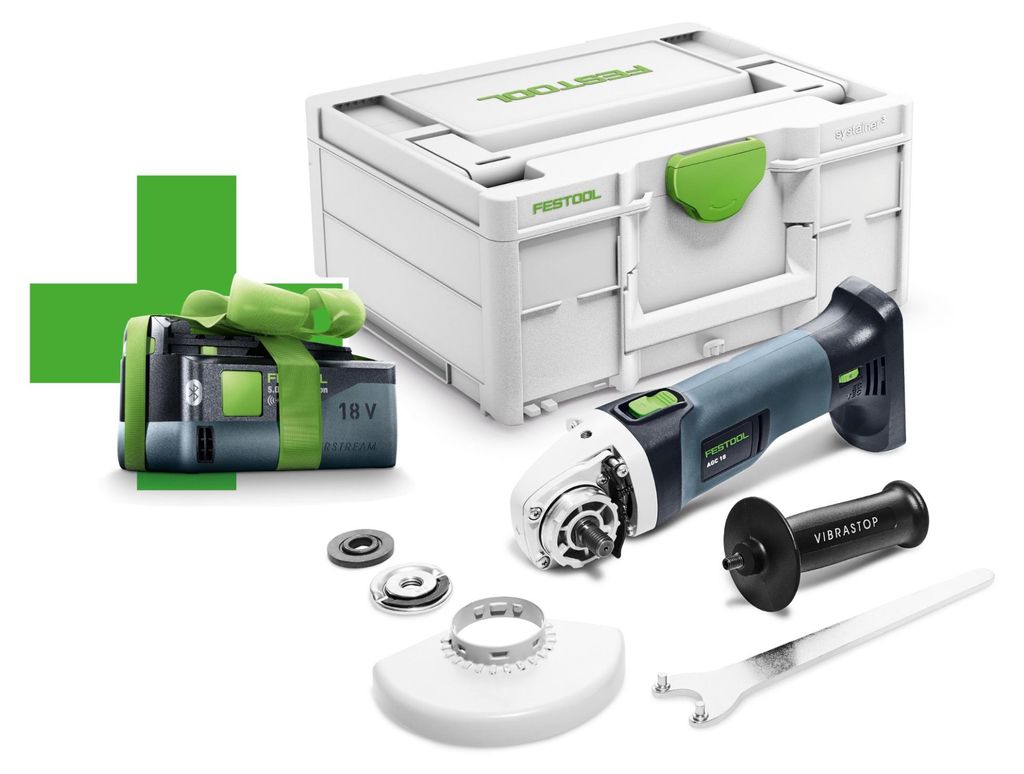 Festool AGC EB-Basic-5,0 Akku Winkelschleifer 18 V 125 mm Produktbild 