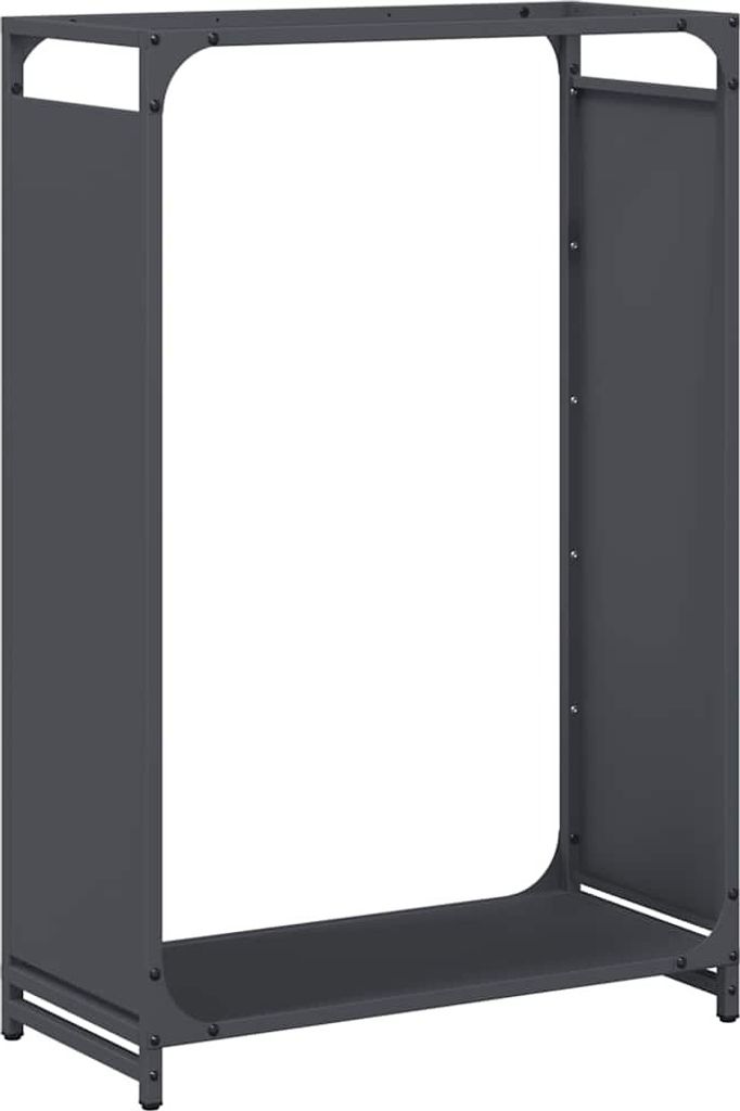 Brennholzregal Anthrazit 60x28x90 cm Kaltgewalzter Stahl
