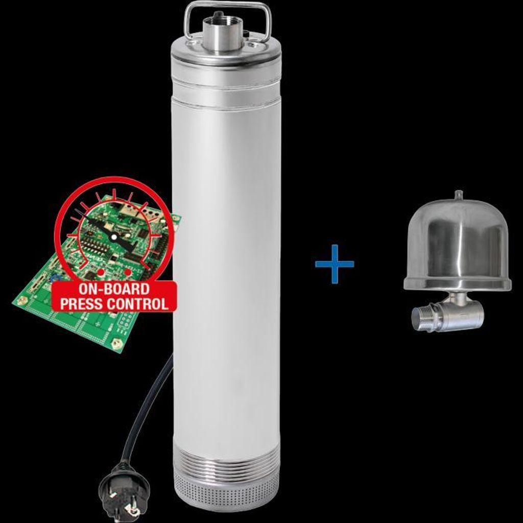 Ewuaqua Tauchdruckpumpe 12385 iPress 6-70 auto 68 m, 6 cbm/h