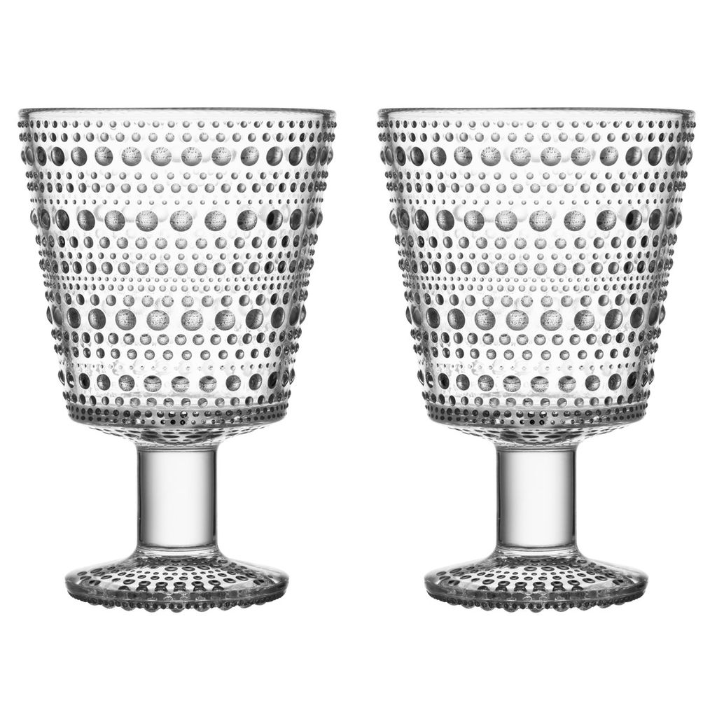 Iittala Kastehelmi Universalglass - 26 cl - Klar - 2 Stück 1051133