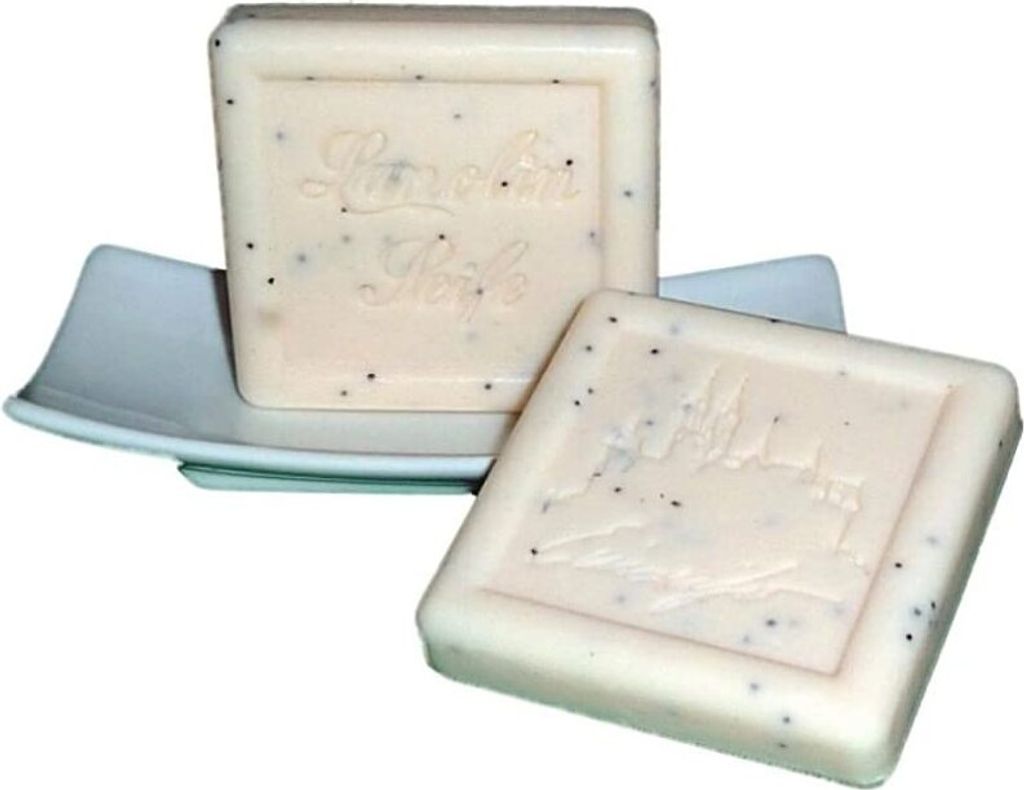 2x Lanolinseife Sandelholz mit Motiv Doppelpack Produktbild 