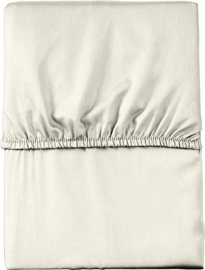 Prześcieradło satynowe białe 220x200 cm z gumką mikrowłókno Zdjęcie produktu 