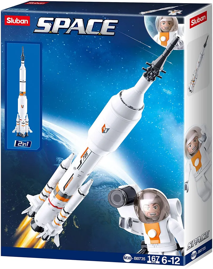 Sluban M38-B0735 Fusée Propulseur Slubanship Jeu de Construction Enfant