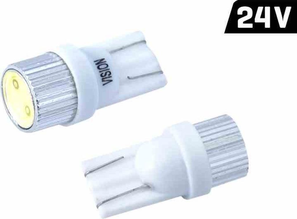 Žiarovka VISION W5W (T10) 24V LED, biele svetlo, 2 kusy Obrázok produktu 