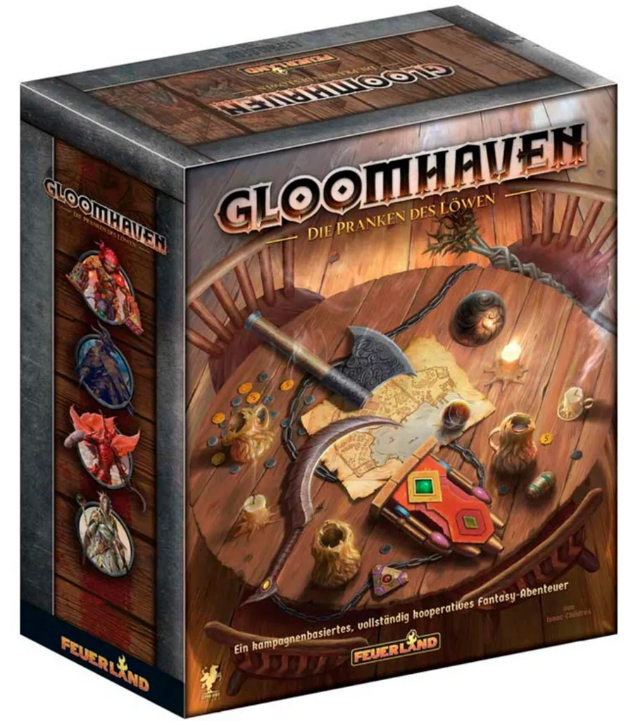 Jeu de Société Coopératif Gloomhaven Les Mâchoires du Lion Français