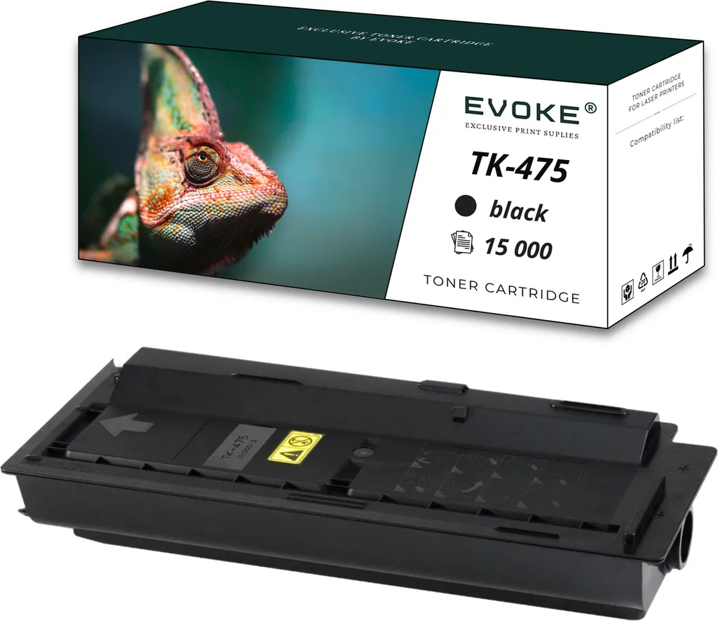 Toner Kyocera TK 475 Nero Alta Capacità FS-6525 FS-6530 MFP Professionale