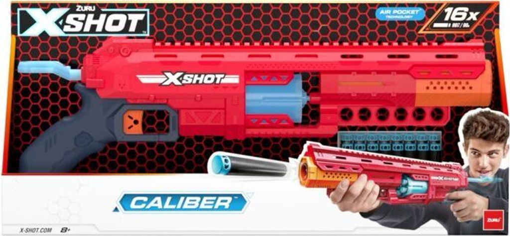 ZURU XSHOT Excel - Caliber Blaster, Dartblaster Produktbild 