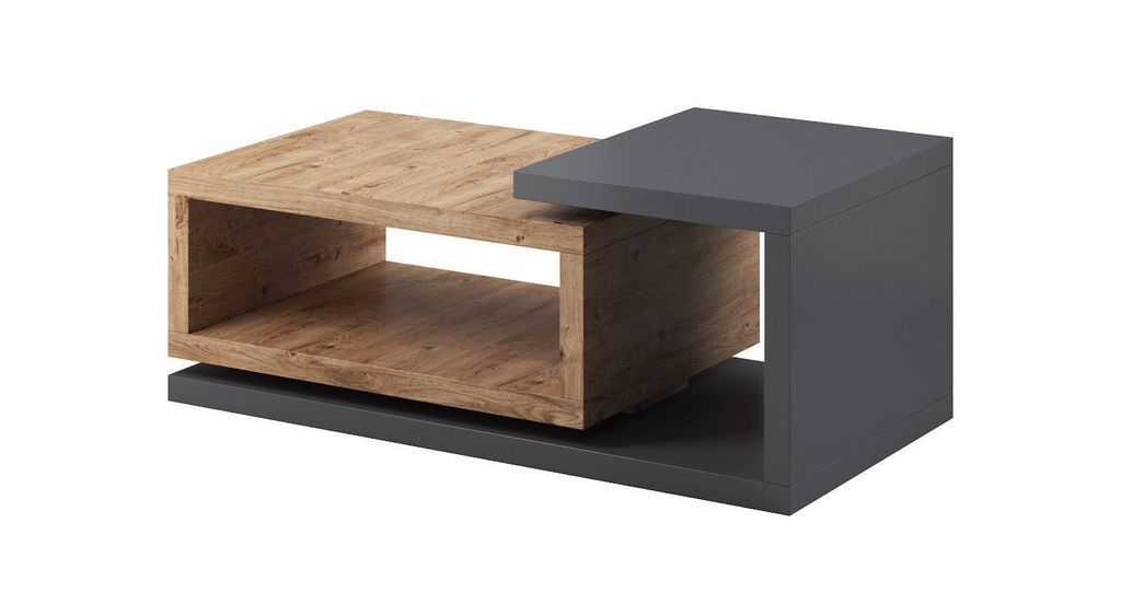 Atypischer KIBOU Couchtisch, Ribbec-Eiche