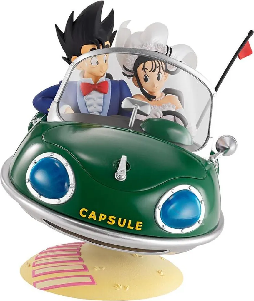 Figurine Goku & Chichi 14 cm Dragon Ball - Cadeau Parfait pour Fan Manga