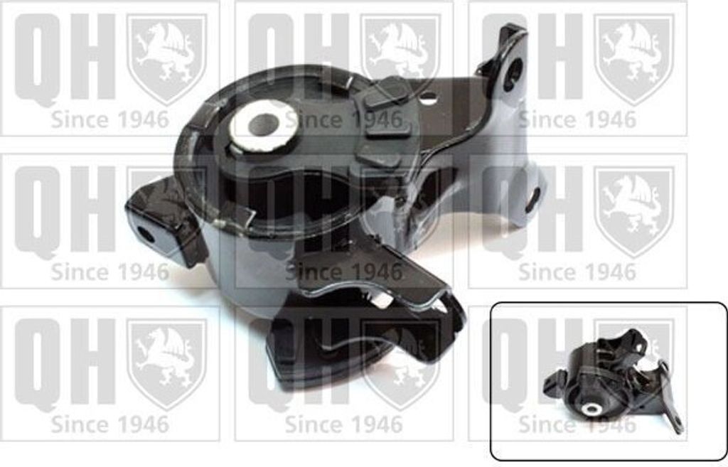 QUINTON HAZELL Motorlager Gummimetalllager Hinten Links für HONDA Jazz II Schrägheck (GD, GE3, GE2) EM4656