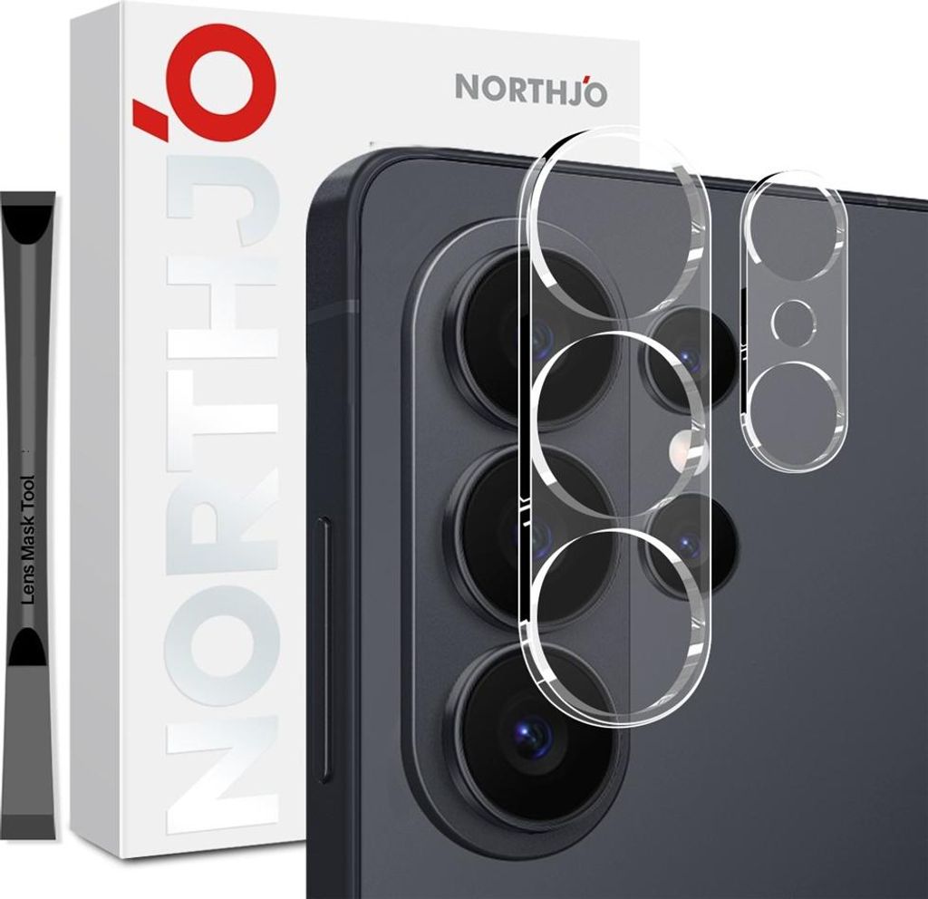 Samsung Galaxy S26 Ultra Kamera Objektivschutz - NORTHJO 9H Produktbild 