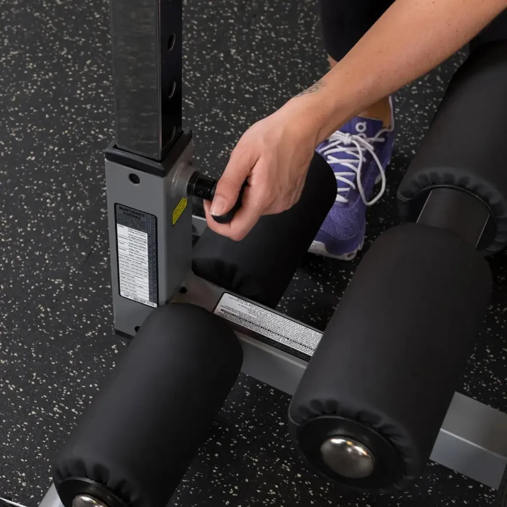 Banc à abdos Ergonomique GAB60B Body-Solid pour Éviter le Mal de Dos - 5