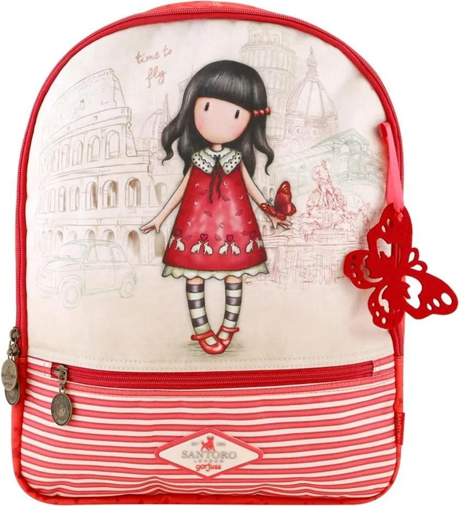 Sac à dos Gorjuss Time To Fly pour Loisirs et École Format Moyen