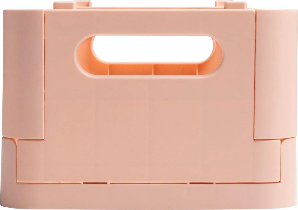 Exacompta 4x The Smart Case, klappbare Mini-Box A6+, Skandi - Nude - 27031D
