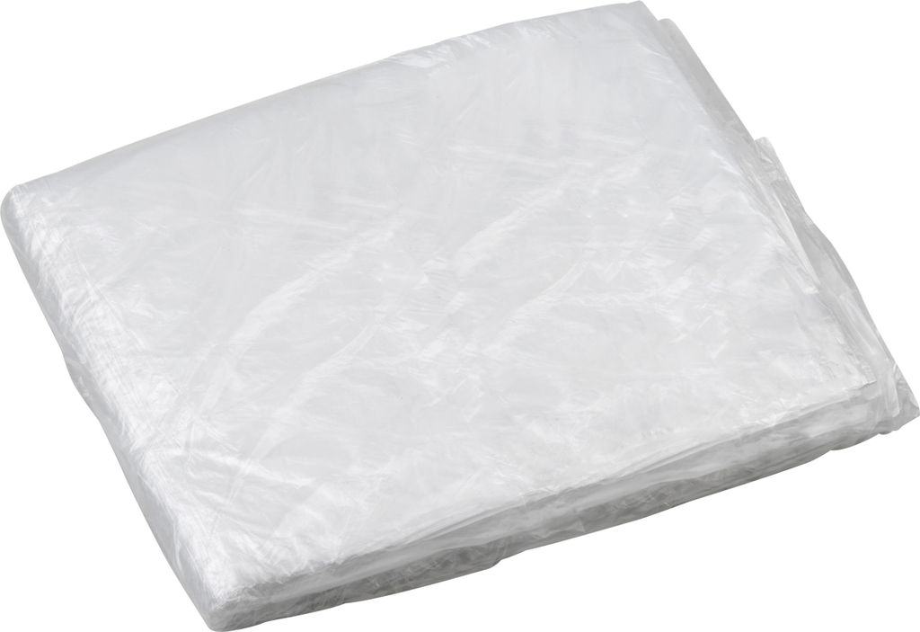 Meister Abdeckfolie 5 x 4 m 7 mμ 10 Stück Transparent HDPE Allzweck-Folie