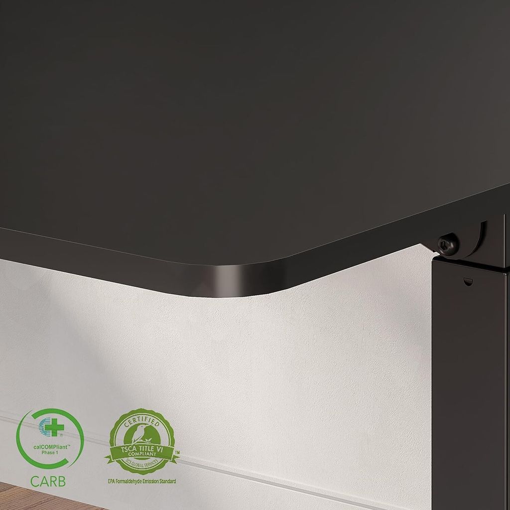 SANODESK 180*110cm Höhenverstellbarer Schreibtisch 4-Beinen Produktbild 6