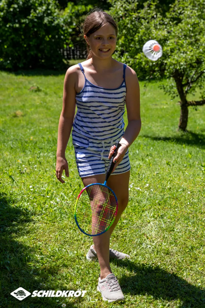Apprendre le Badminton Facilement : Set Schildkröt Junior avec Housse Pro - 9