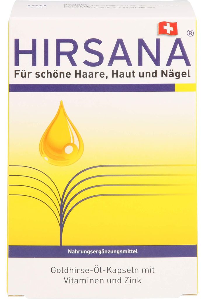 HIRSANA Huile de millet doré en gélules, 150 gélules Image du produit 