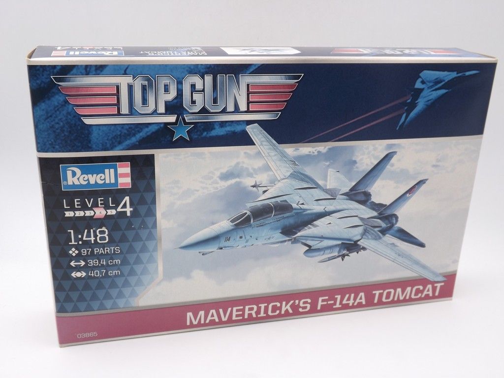 Maquette Revell 1/48 - F-14A Tomcat - Modèle Réduit Avion, Occasion