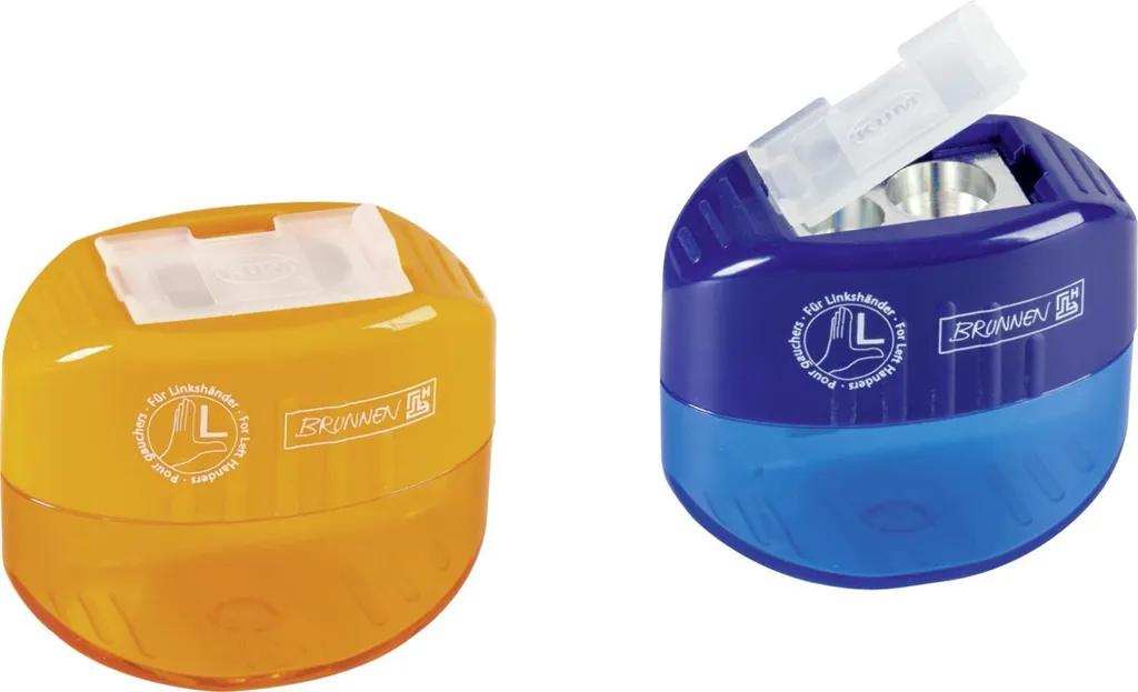 Taille-crayon Gaucher 1029842 Brunnen Ovale Double - Lot de 12