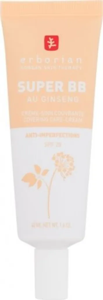 Erborian Super BB Crème au ginseng couvrante pour le visage teinte nude 40ml - 2