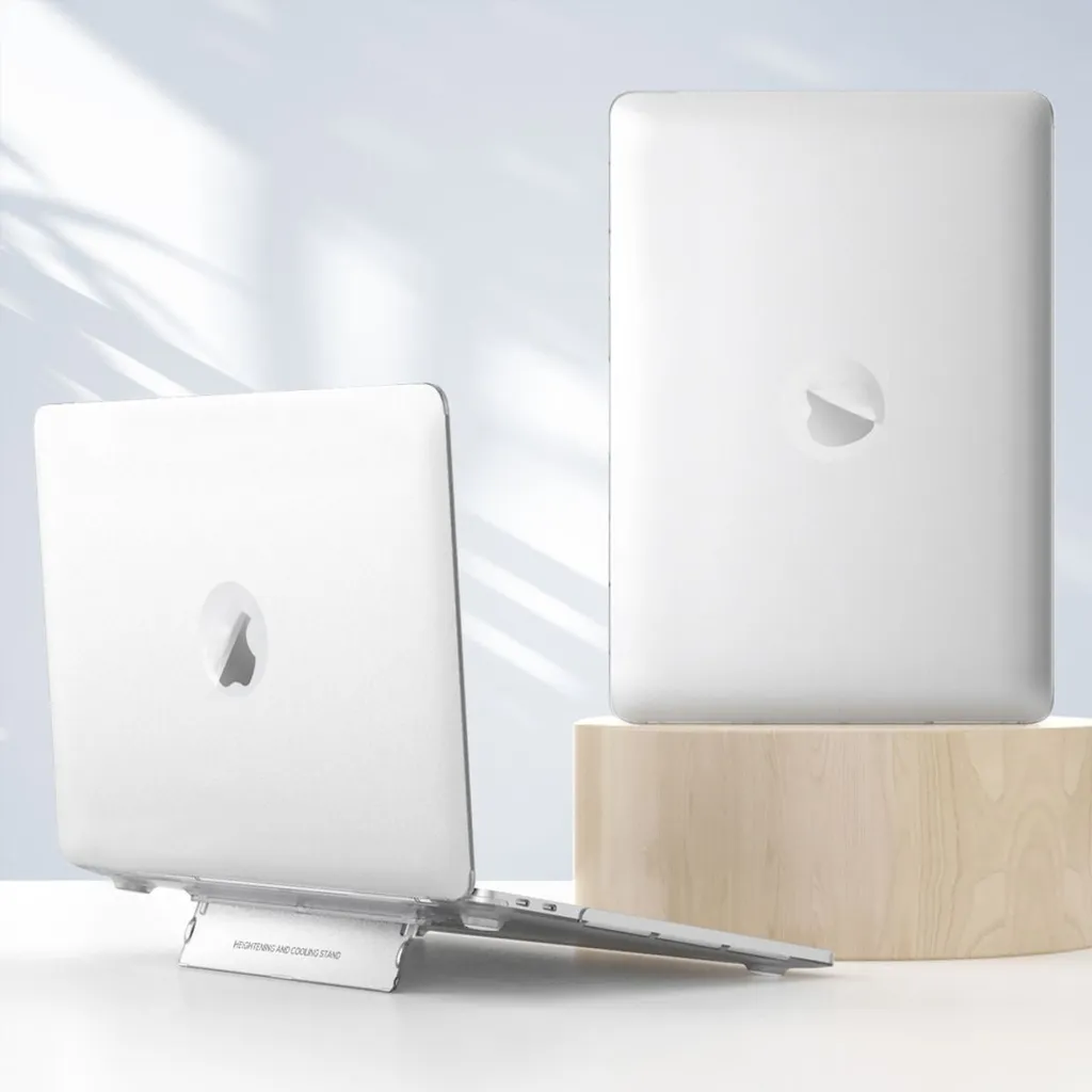 Cover MacBook Air 15 A2941 Bianco Smerigliato - Protezione Professionale