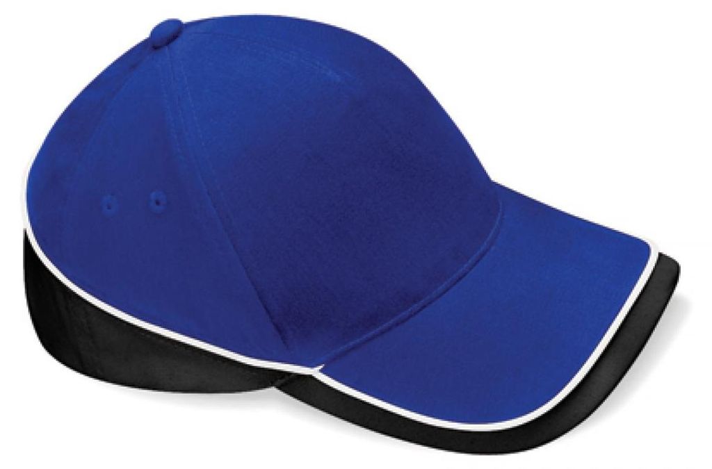 Beechfield B171 | Teamwear Competition Cap / Kappe / Mütze / Hut - Farbe: Bright Royal/Black/White - Größe: One Size