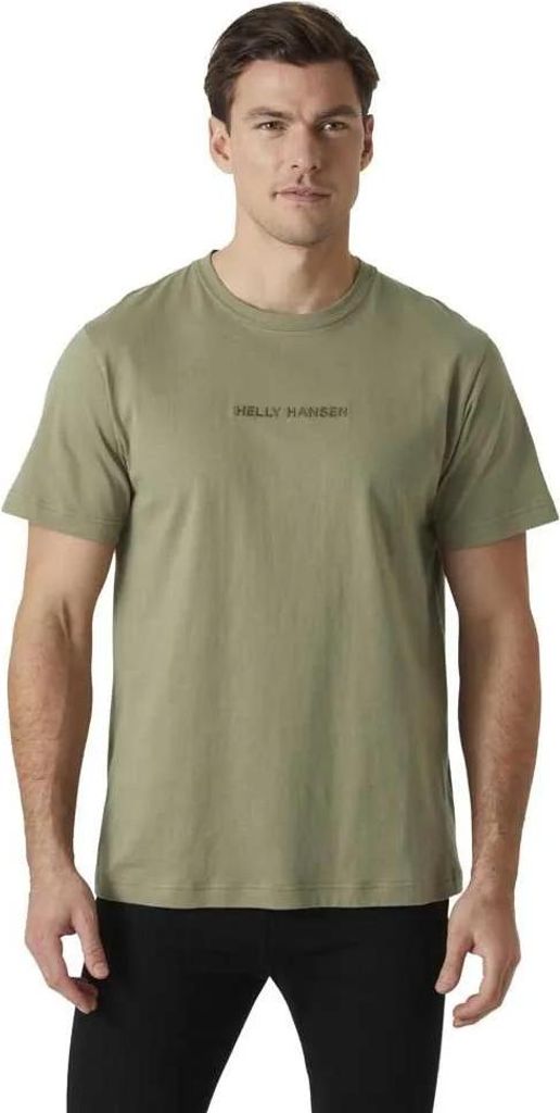 Helly Hansen Core Kurzarm-t-shirt Grün S Herren Grün S