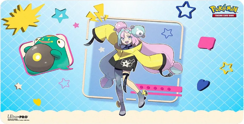 Tapis Pokémon Ultra Pro Enigmara avec Base Antidérapante en Caoutchouc