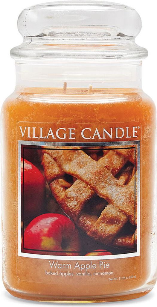 Village Candle Duftglas "Warm Appple Pie" Large