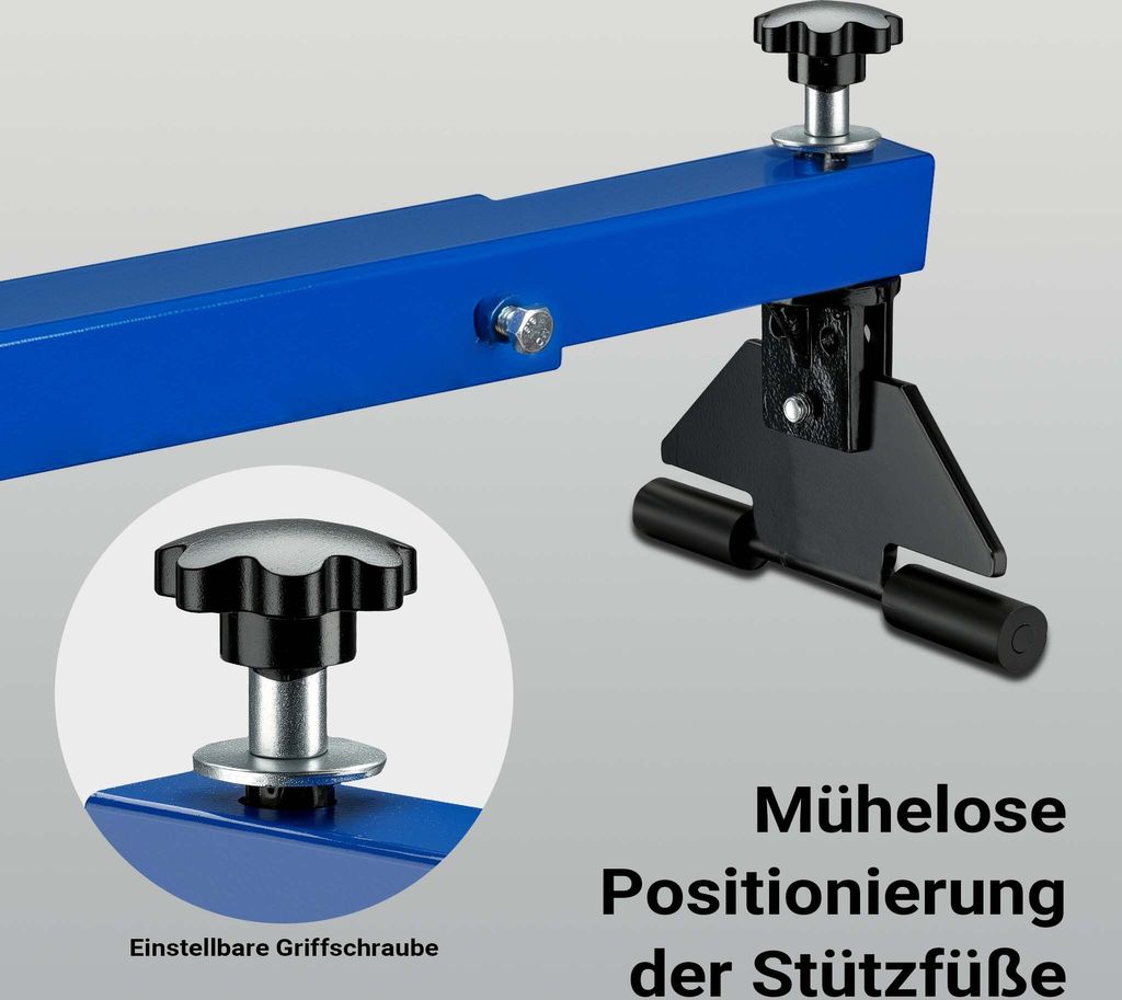 Ponte Motore Wiltec Fino A 300 Kg Traversa Parafango - Foto 2