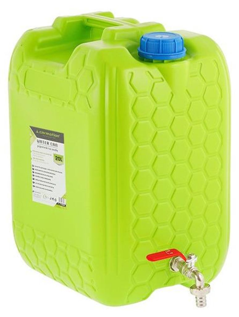 Wasserkanister mit Metallhahn 20 l Carmotion