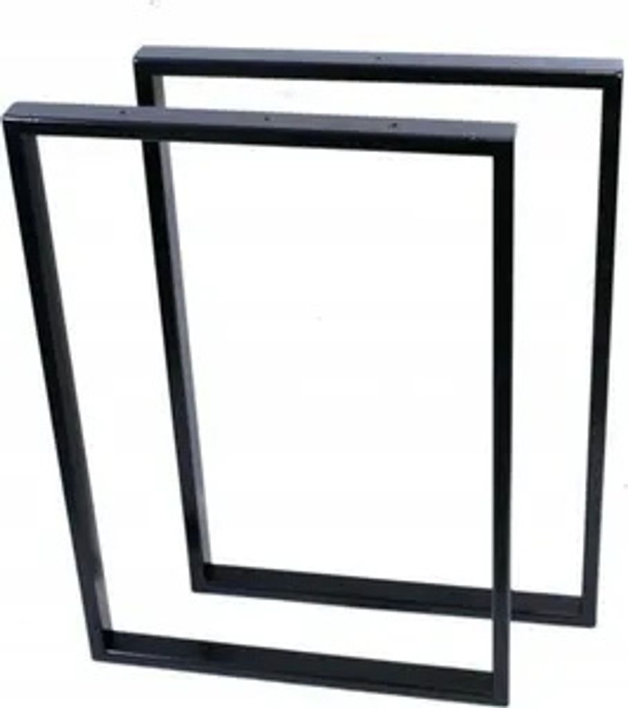 2x stolová noha stolová rám nábytkové nohy stôl 50x60 cm Obrázok produktu 