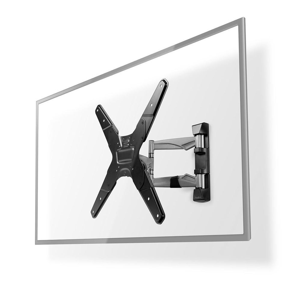 Nedis Vollbewegliche-TV-Wandhalterung - 23 - 55 " - maximal unterstützes Bildschirmgewicht: 30 kg - kippbar - drehbar - Minimaler Wandabstand: 48 ...