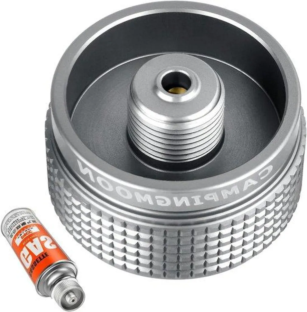 Adaptateur gaz avec valve spirale et soupape de pression automatique 3cm