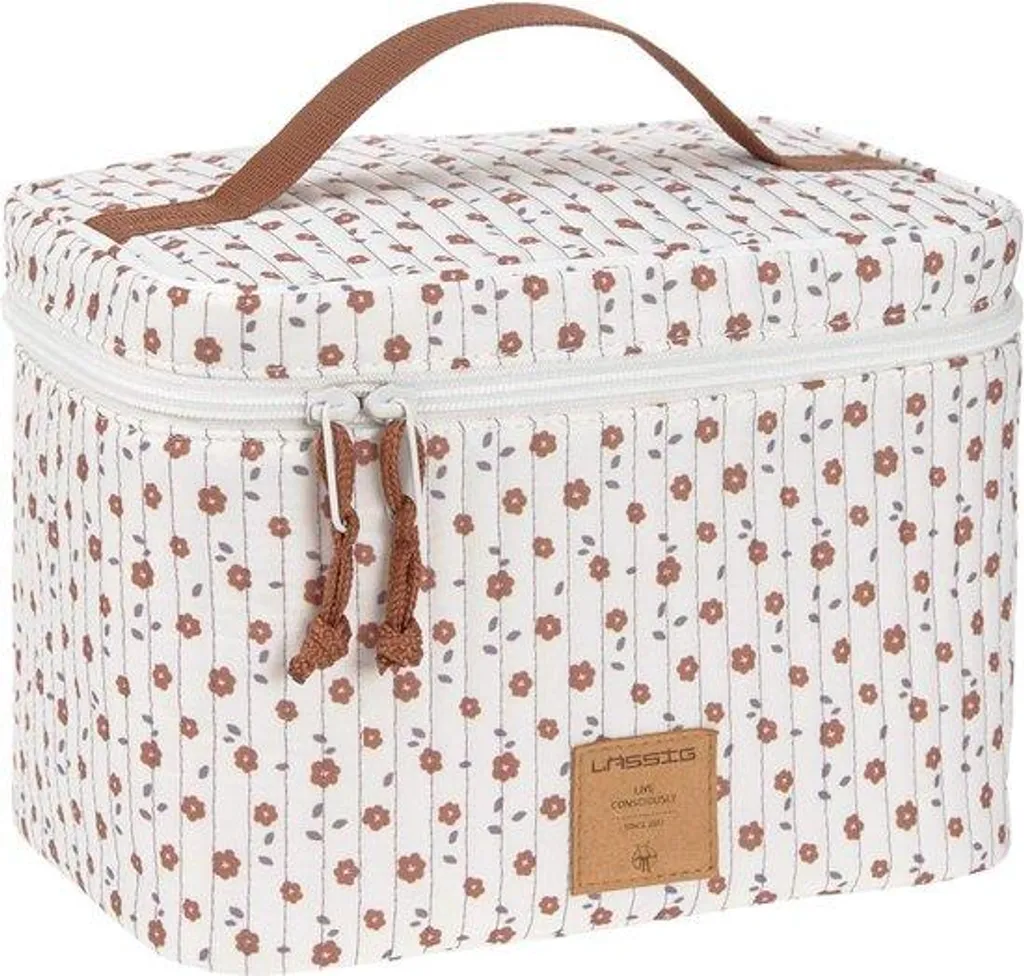 Organiseur de Couches Mobile pour Change Bébé - Chariot Nappy Blanc
