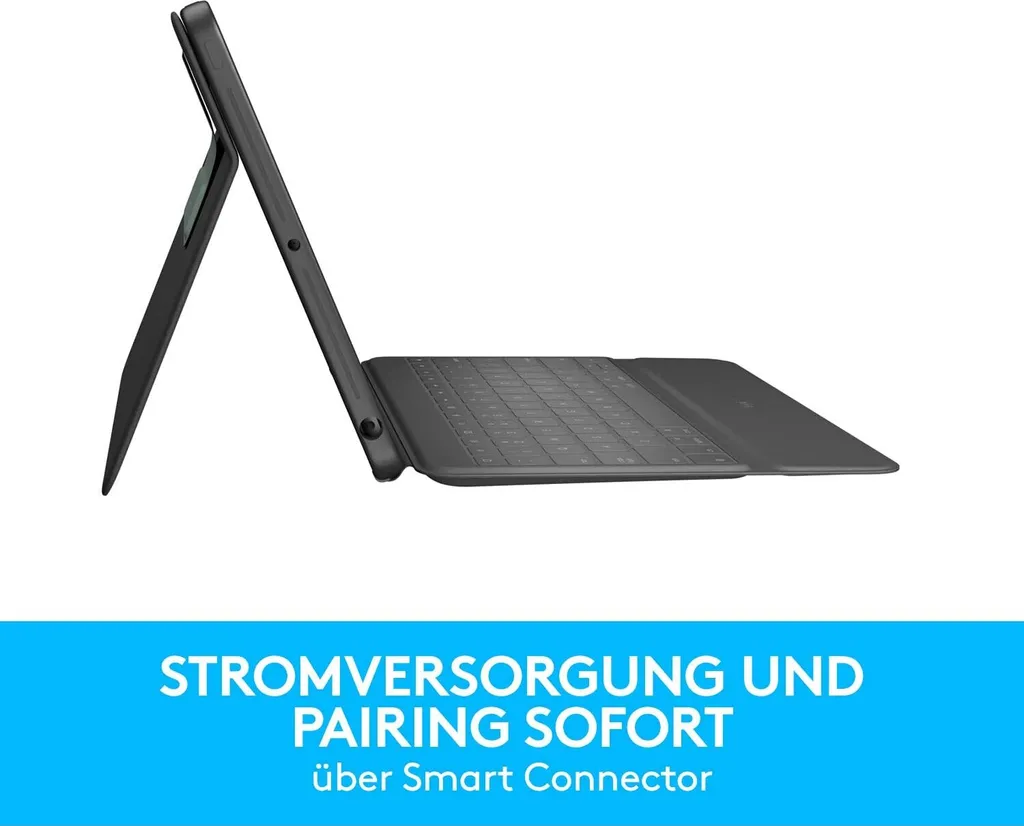 Protection Robuste iPad 10.2 et Clavier AZERTY Logitech Rugged Folio Pro - 19