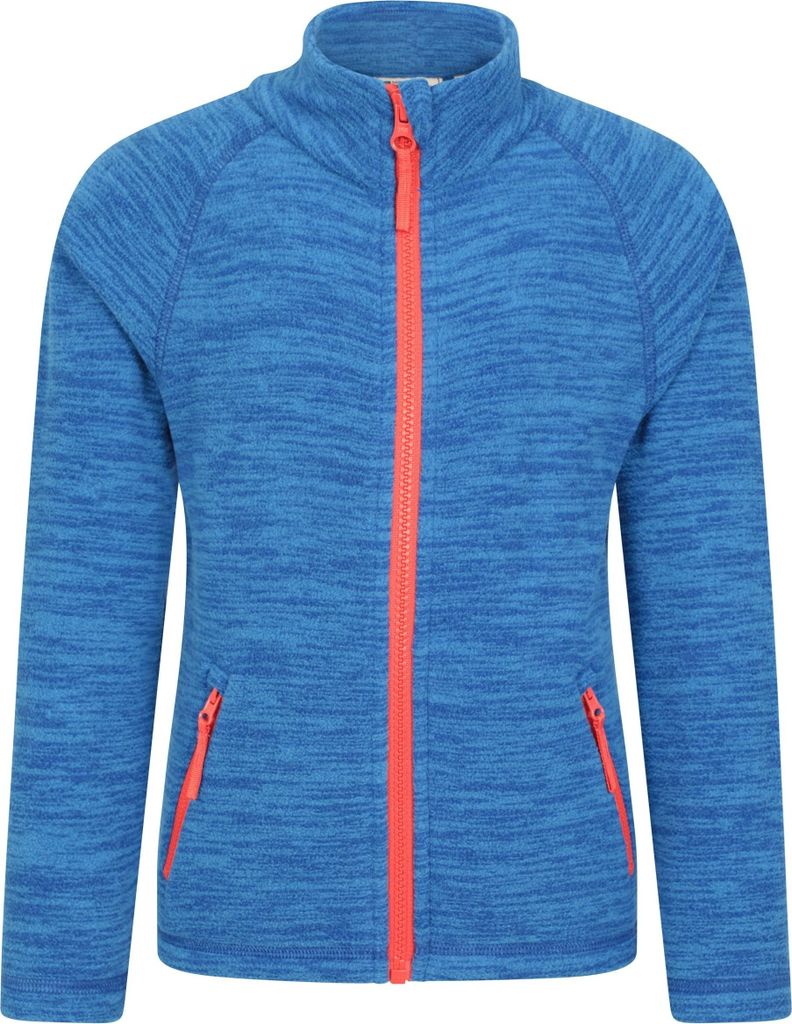Mountain Warehouse - "Snowdonia" Fleecejacke für Kinder MW217 (116) (Blau)