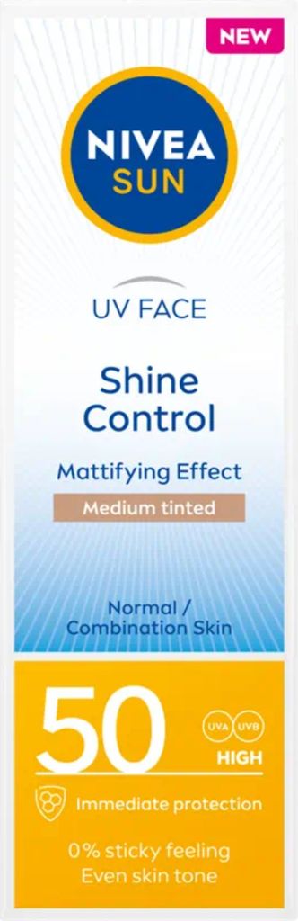 Nivea Shine Control Mattierende Gesichtscreme LSF 50