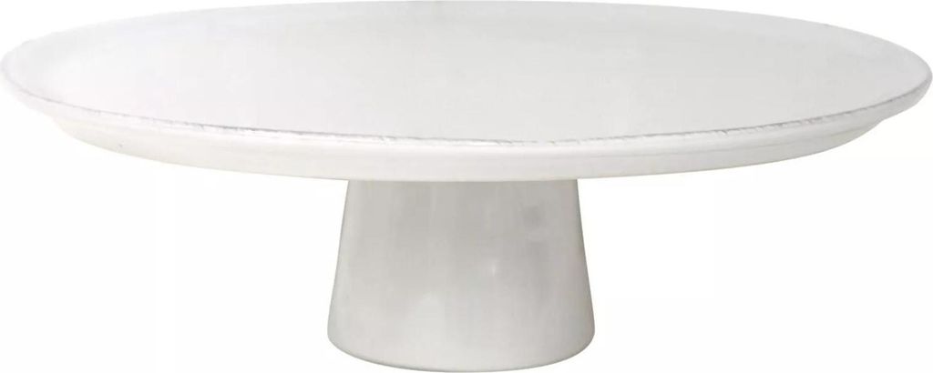 COSTA NOVA Lisa Platte auf Fuss, white, ø: 283 mm Produktbild 