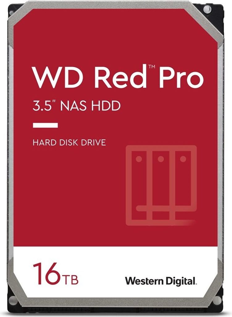 Western Digital Red Pro 3.5" 16000 GB Serial ATA Immagine del prodotto 