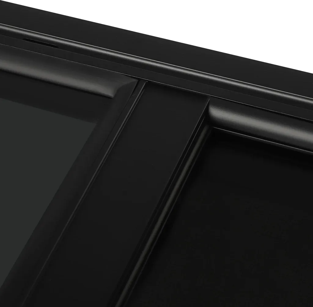 Fenêtre coulissante 70x40 cm en verre trempé noir pour camping-car RV - 2