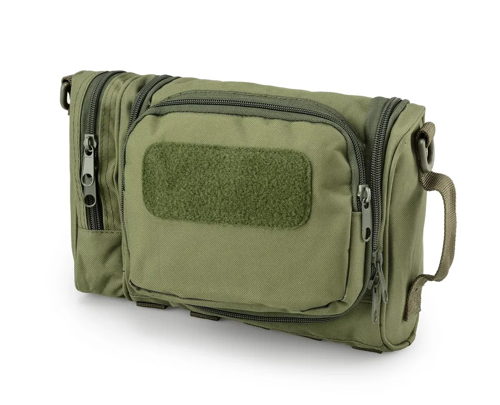 Trousse de toilette compacte Defcon 5 Vert : Grand volume et robustesse - 5