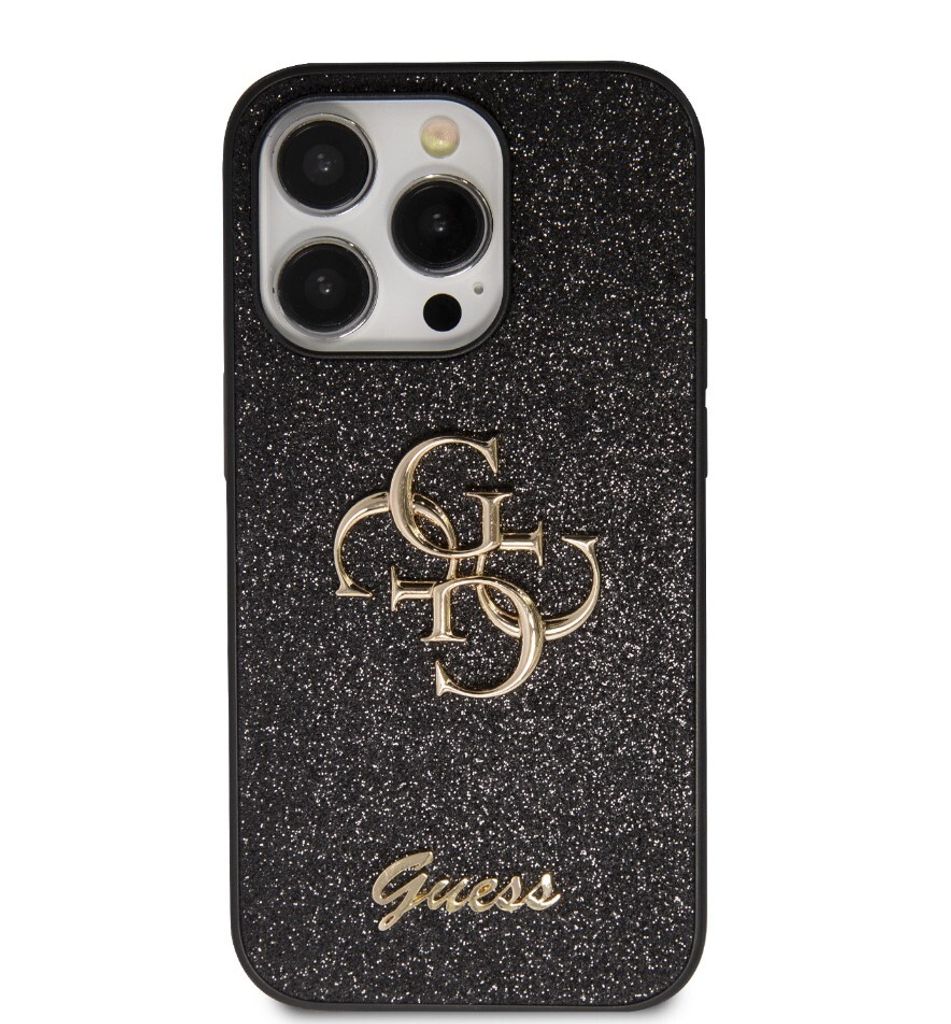 GUESS GUHCP15XPGMCSD - Custodia rigida per iPhone 15 Pro Max 6,7, colore: Oro
