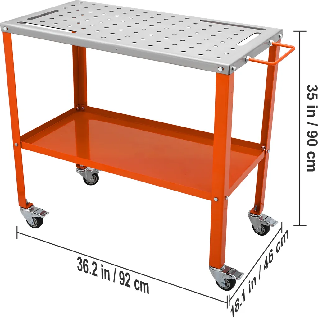 Table de soudure mobile pour assemblage et ajustage de pièces - 8
