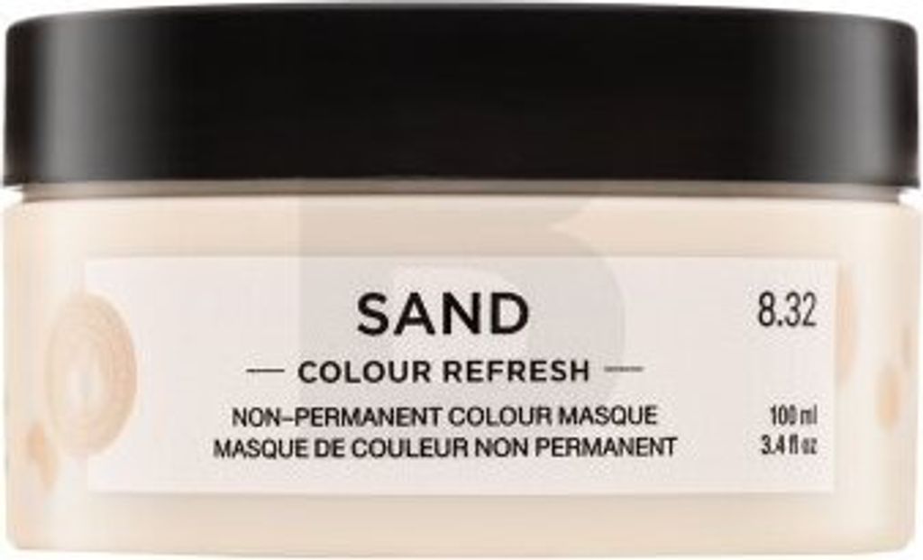 Maria Nila Colour Refresh ernährende Maske mit Farbpigmenten zur Auffrischung von hellen und mittelbraunen Farbtönen Sand 100 ml