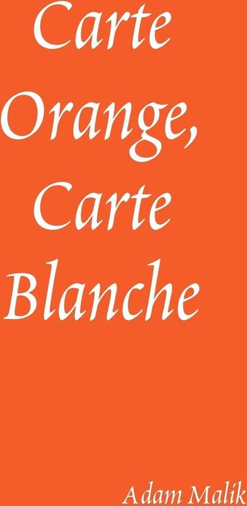 Carte Orange, Carte Blanche