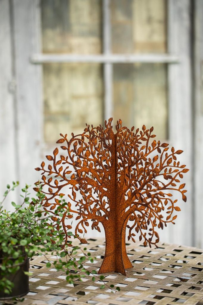 Metall Rost Gartendeko Edelrost rostige Garden Rost Deko Produktbild 
