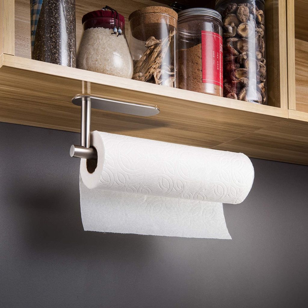 Badezimmer Küchenrolle Halter Toilettenpapier Ohne Bohren Aufbewahrung Werkzeug